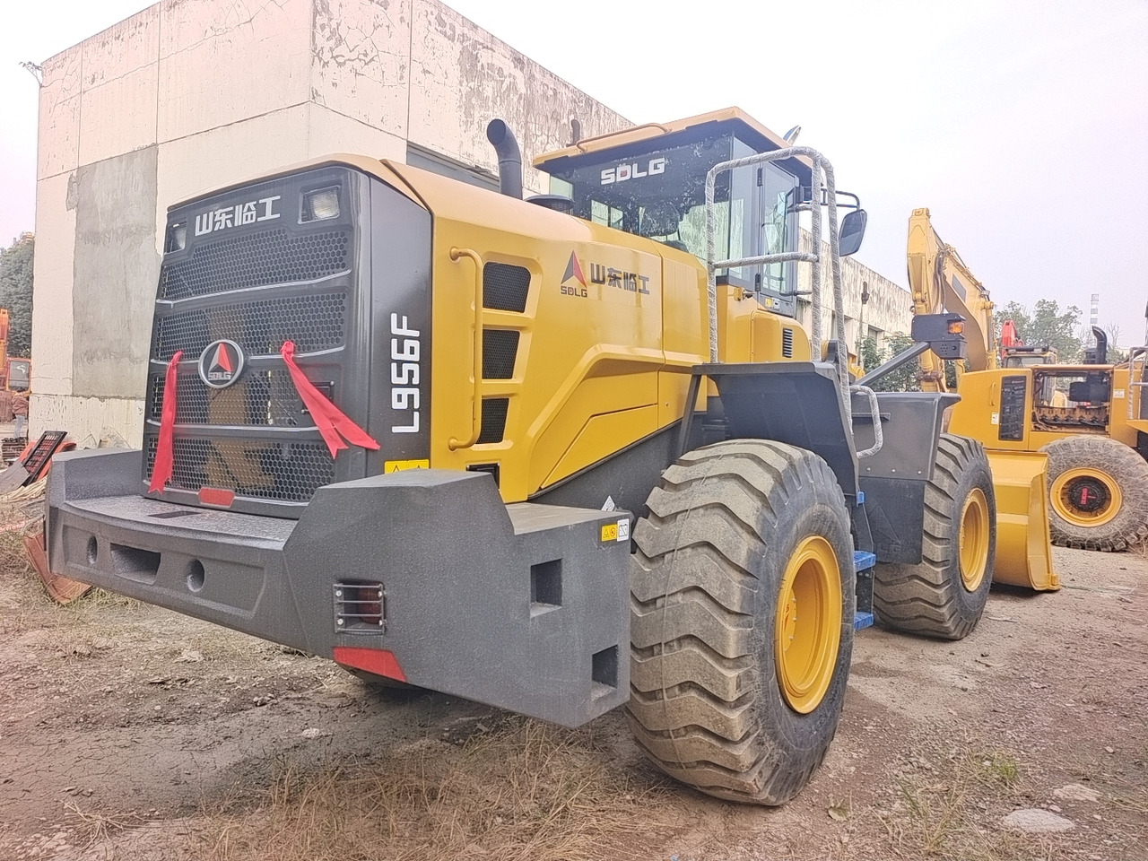 Gummihjulslæsser SDLG 956F: billede 7