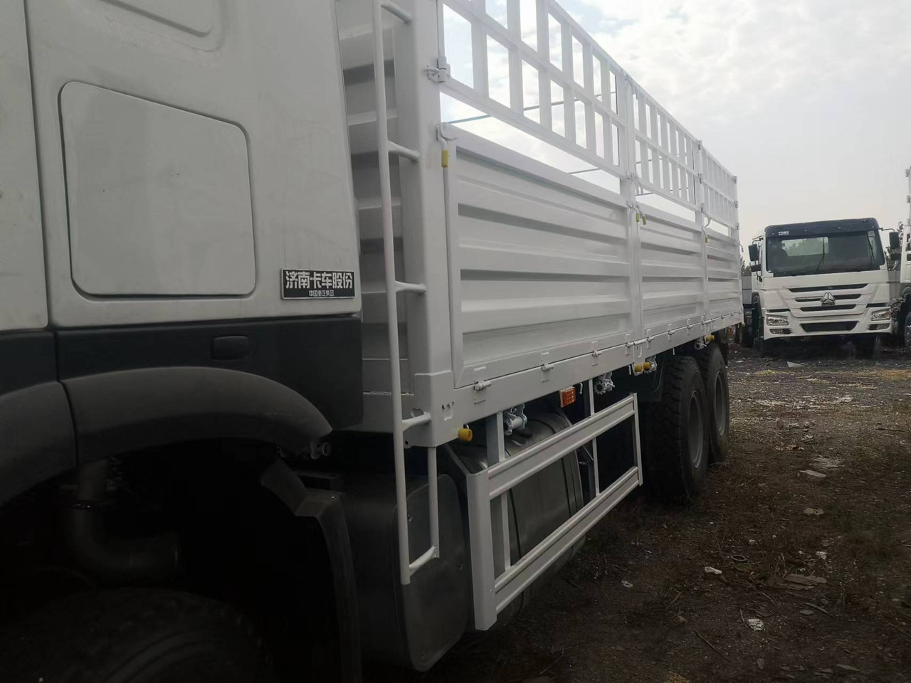 Veetransport lastbil SINOTRUK HOWO DUMP TRUCK LIVESTOCK TRUCK WITH FENCE 371 380 400 420 460 HP: billede 8