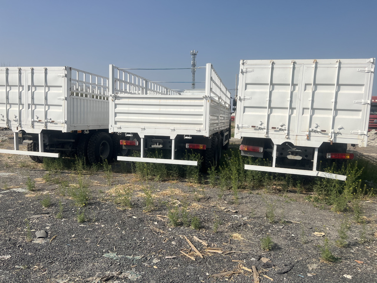 Veetransport lastbil SINOTRUK HOWO DUMP TRUCK LIVESTOCK TRUCK WITH FENCE 371 380 400 420 460 HP: billede 15