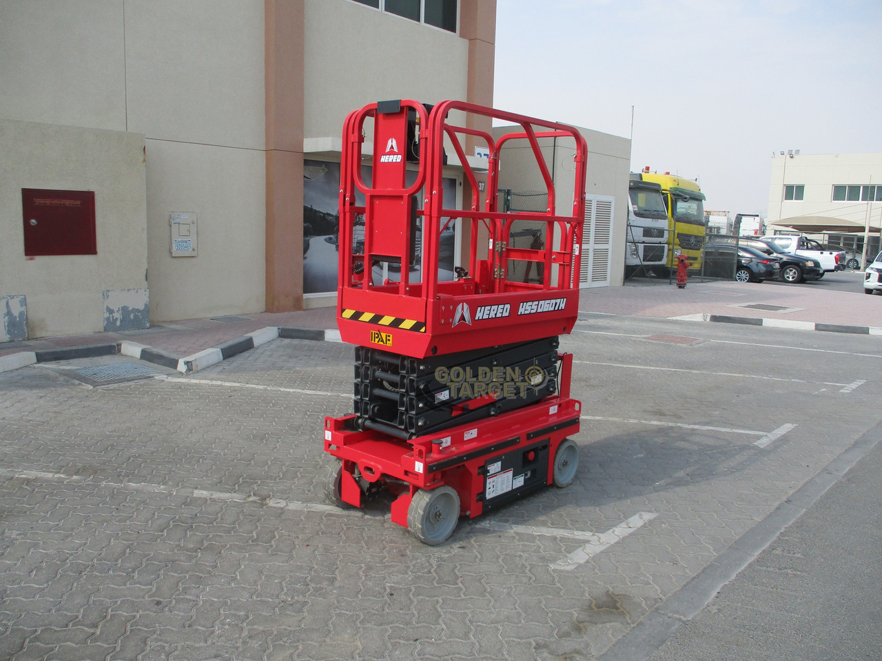 Hered HSS0607H Hydraulic Scissor Lift - Sakselift: billede 2 Hered HSS0607H Hydraulic Scissor Lift - Sakselift: billede 2