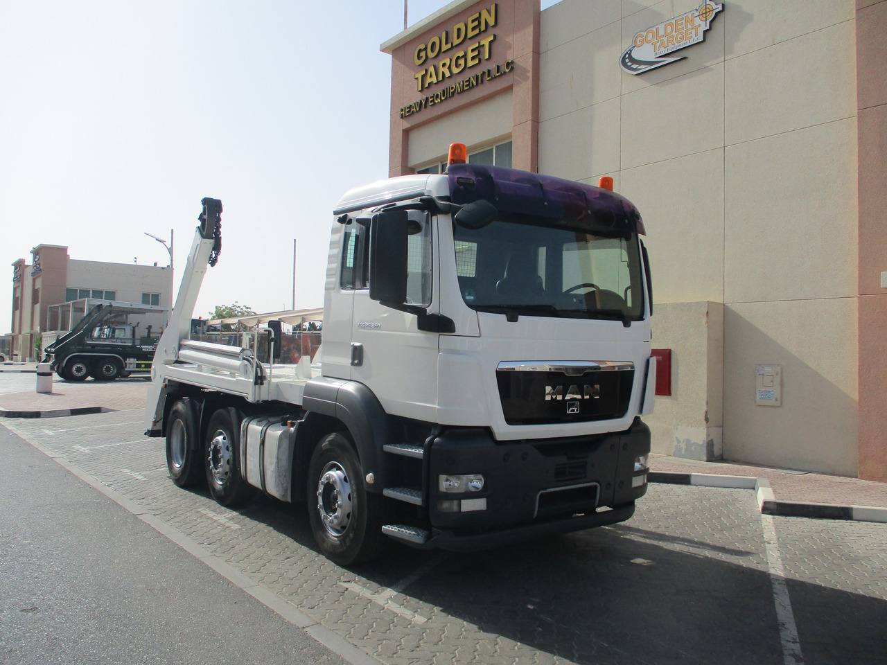 MAN TGS 26.360 6x2 Skip Loader - Liftdumper lastbil: billede 1 MAN TGS 26.360 6x2 Skip Loader - Liftdumper lastbil: billede 1