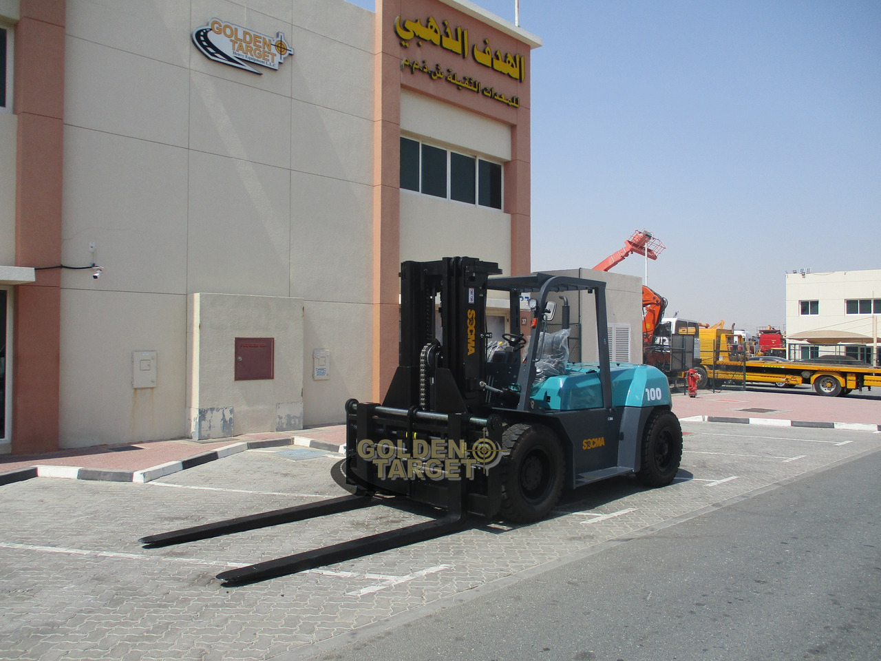 SOCMA HNF-100 Forklift - Diesel gaffeltruck: billede 2 SOCMA HNF-100 Forklift - Diesel gaffeltruck: billede 2