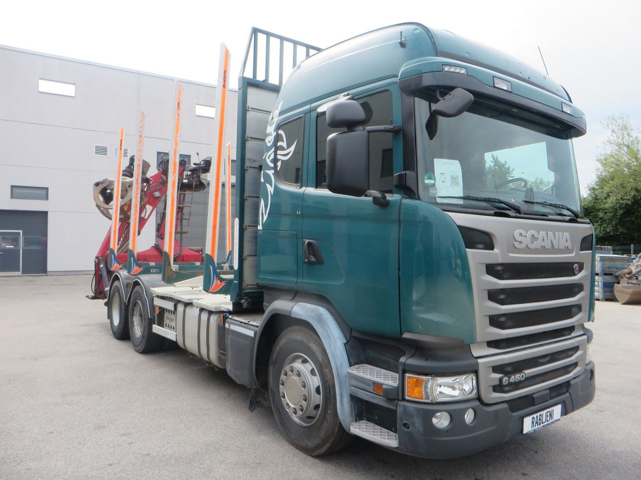Scania G450 6x4Timber - Tømmerbil, Lastbil med kran: billede 2 Scania G450 6x4Timber - Tømmerbil, Lastbil med kran: billede 2