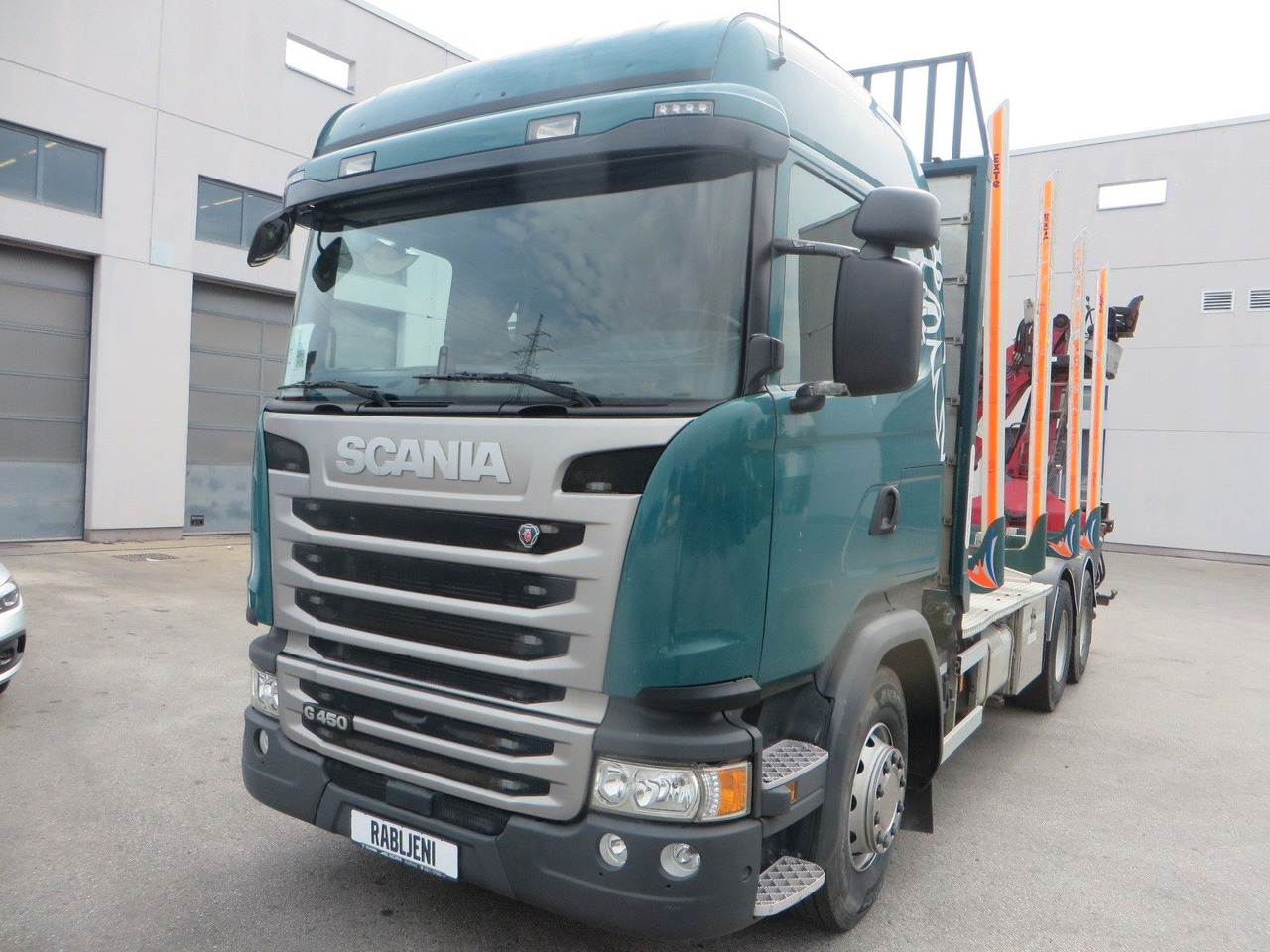 Scania G450 6x4Timber - Tømmerbil, Lastbil med kran: billede 1 Scania G450 6x4Timber - Tømmerbil, Lastbil med kran: billede 1