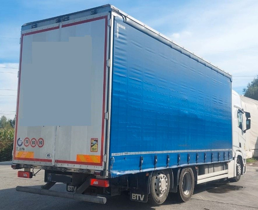 Scania R450 6x2 tandem jumbo - Lastbil med presenning: billede 4 Scania R450 6x2 tandem jumbo - Lastbil med presenning: billede 4