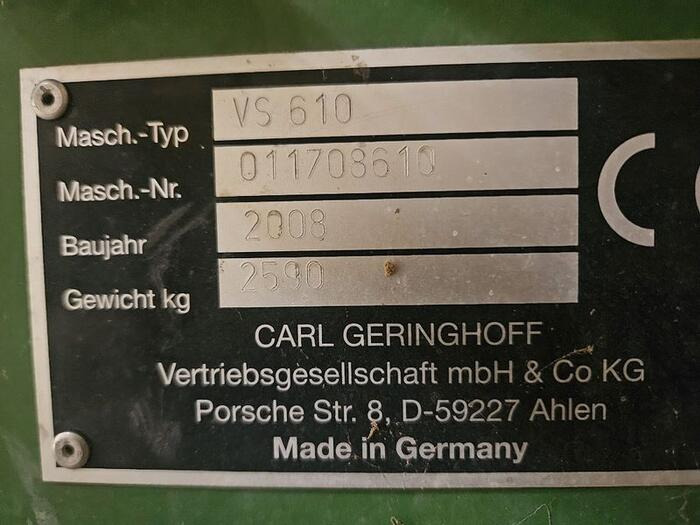 Geringhoff VarioStar 610 - Skærebord til korn: billede 4 Geringhoff VarioStar 610 - Skærebord til korn: billede 4