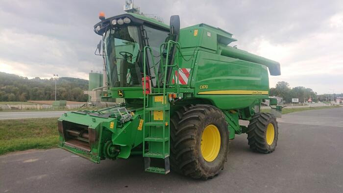 John Deere C 670 - Mejetærsker: billede 5 John Deere C 670 - Mejetærsker: billede 5