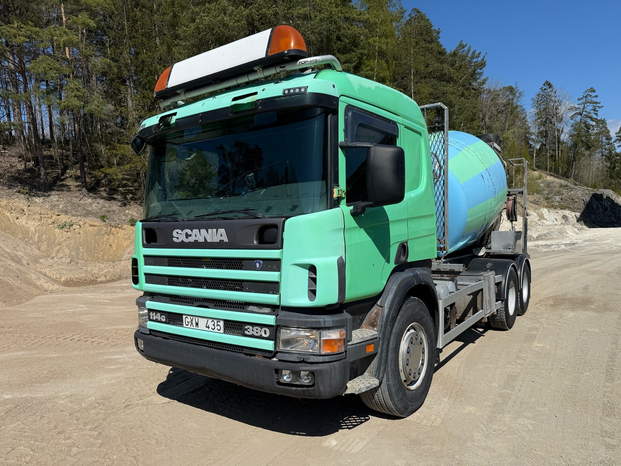 Betongbil Scania P114GB 6X2 -1999 - Betonbil: billede 1 Betongbil Scania P114GB 6X2 -1999 - Betonbil: billede 1