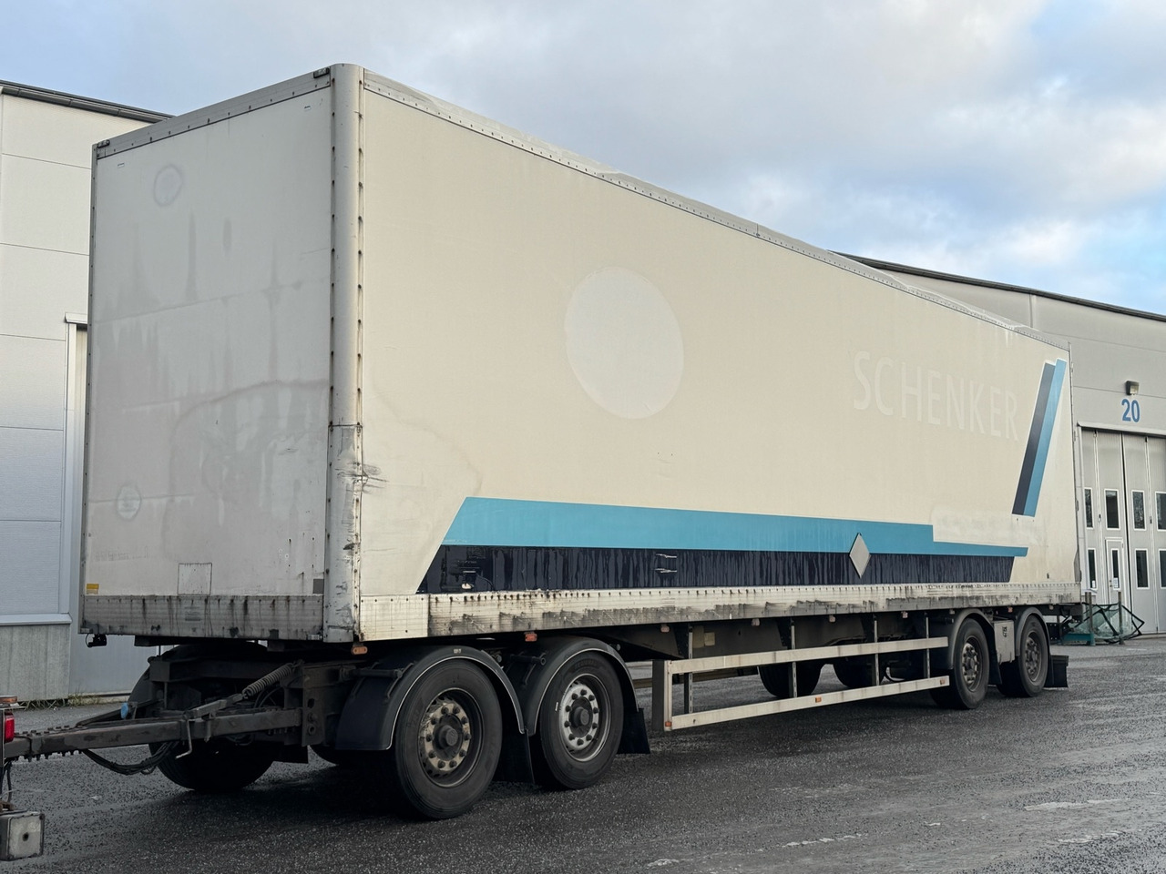 Släp Närko D4MB11L31 -2005 - Varevogn påhængsvogn: billede 1 Släp Närko D4MB11L31 -2005 - Varevogn påhængsvogn: billede 1