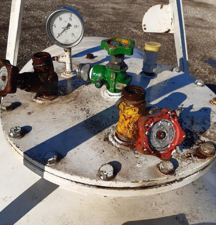 Agrodan Ammoniaktank 1200 kg - Udstyr til gødskning, Lagertank: billede 4 Agrodan Ammoniaktank 1200 kg - Udstyr til gødskning, Lagertank: billede 4