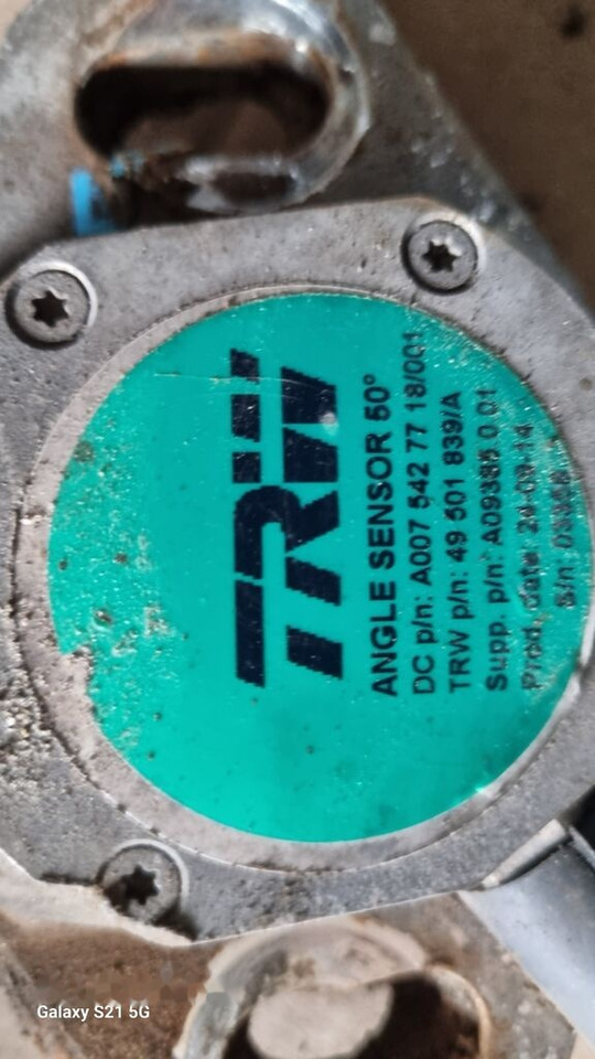 TRW STEERING ANGLE SENSOR Mercedes-Benz ACTROS MP2 MP3 - Kontrol blok for Lastbil: billede 3 TRW STEERING ANGLE SENSOR Mercedes-Benz ACTROS MP2 MP3 - Kontrol blok for Lastbil: billede 3