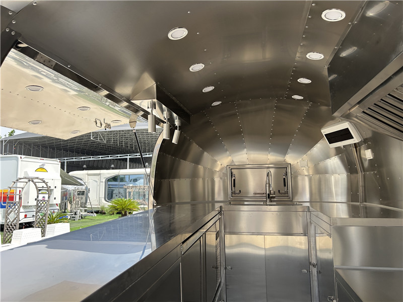 Ny Salgsvogn BBQ Burger Food Truck  Pizza Food Trailer: billede 9