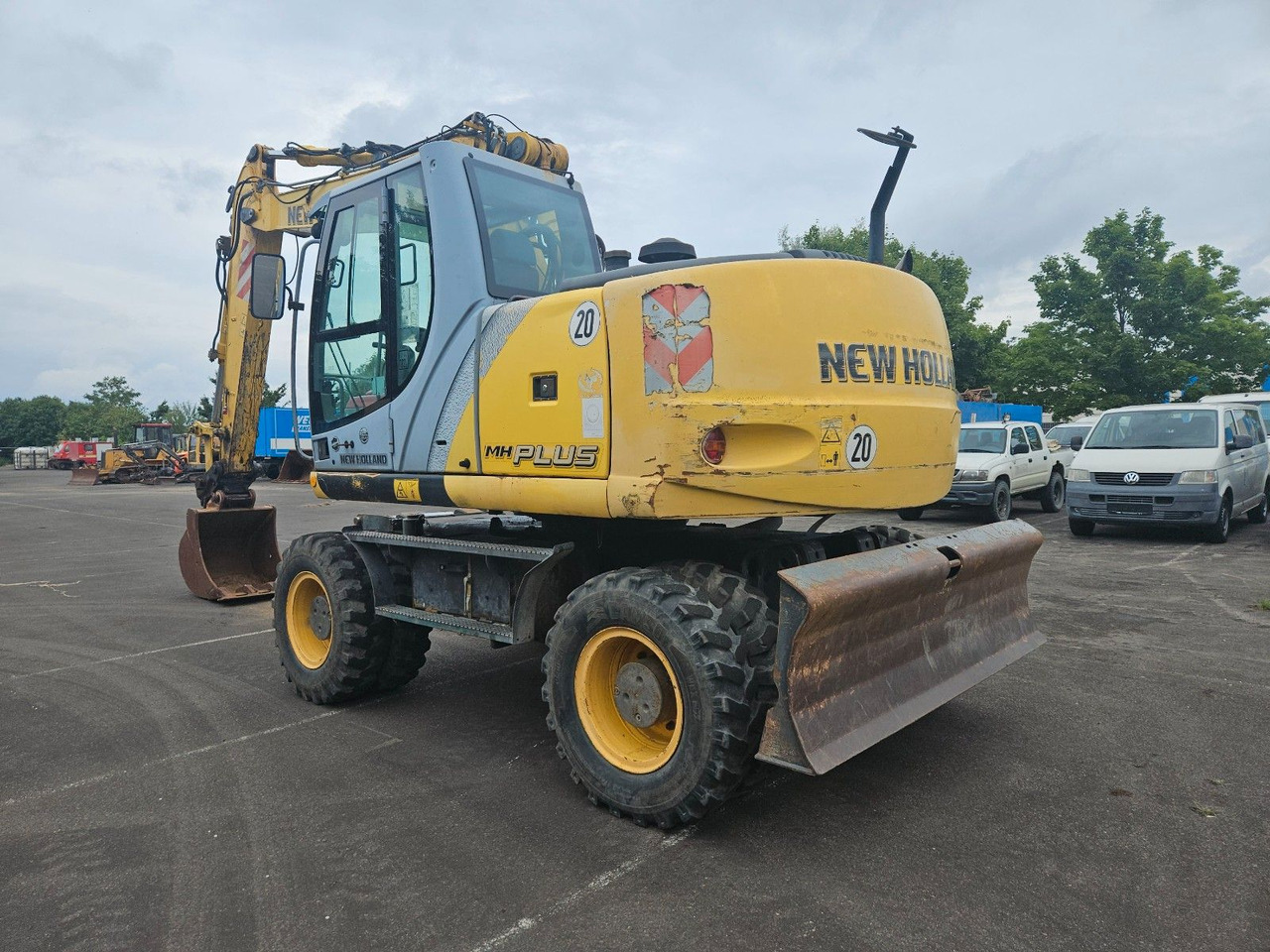 New Holland MH Plus 18t Mobilbagger - Hjulgravemaskine: billede 3 New Holland MH Plus 18t Mobilbagger - Hjulgravemaskine: billede 3