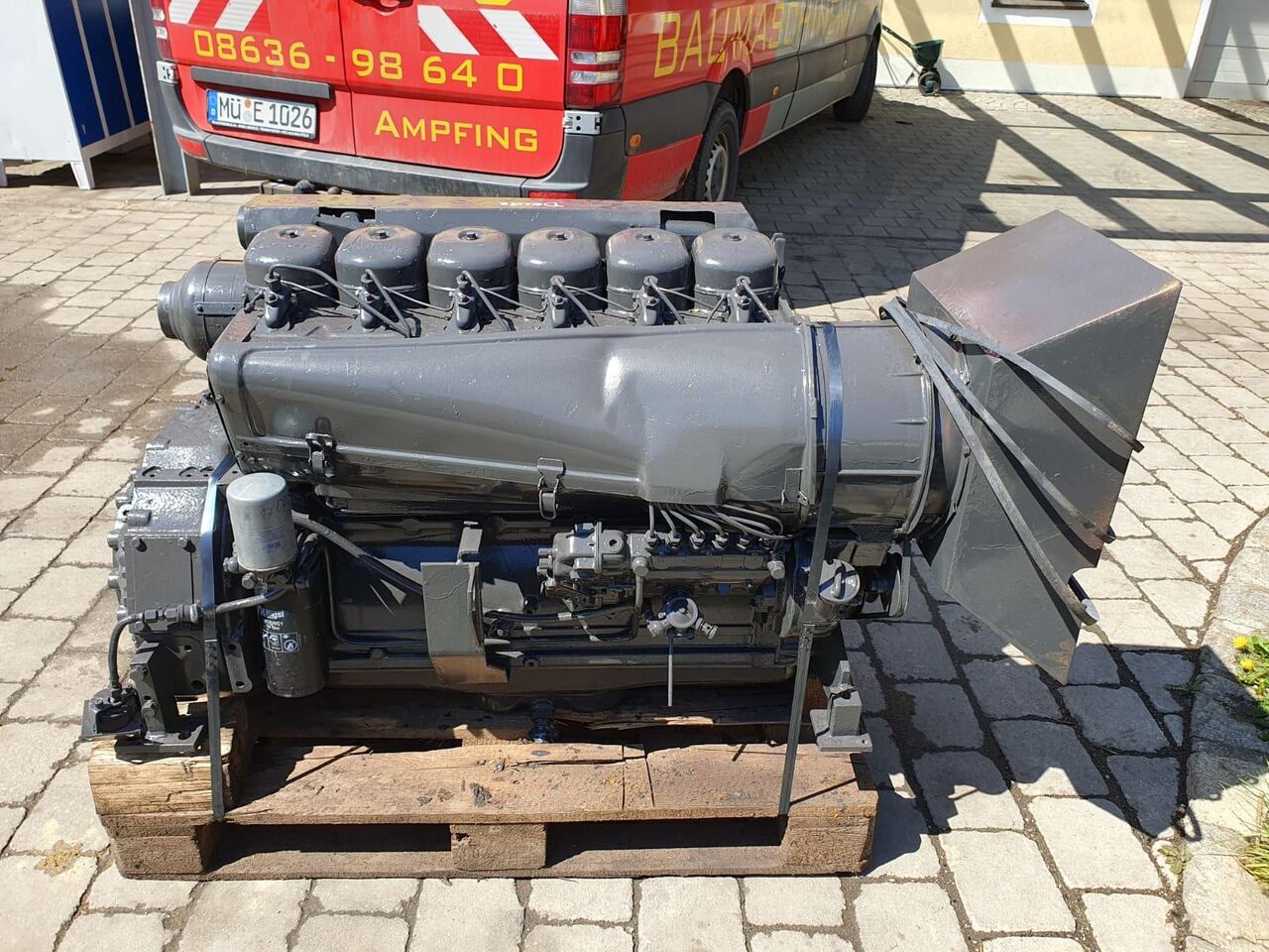 Deutz F6L912 - Motor for Entreprenørmaskin: billede 2 Deutz F6L912 - Motor for Entreprenørmaskin: billede 2