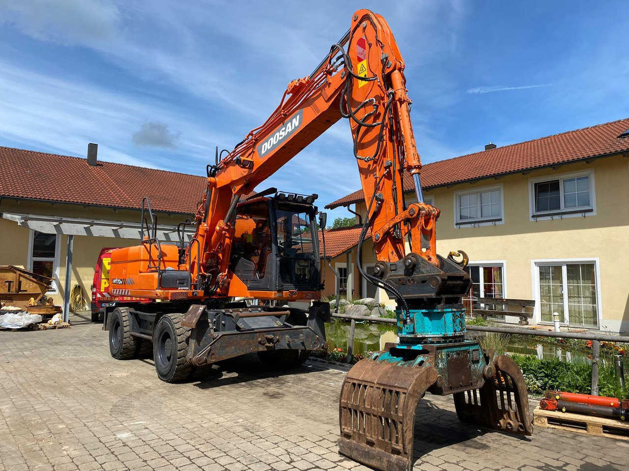 Doosan DX 170 W - Hjulgravemaskine: billede 2 Doosan DX 170 W - Hjulgravemaskine: billede 2