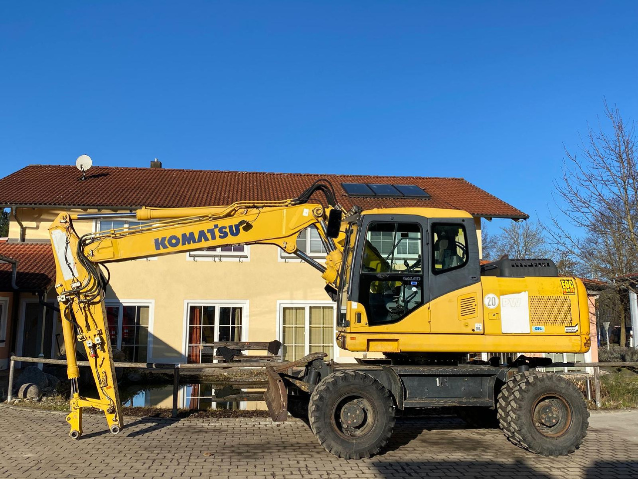 Komatsu PW 160-7E - Hjulgravemaskine: billede 5 Komatsu PW 160-7E - Hjulgravemaskine: billede 5