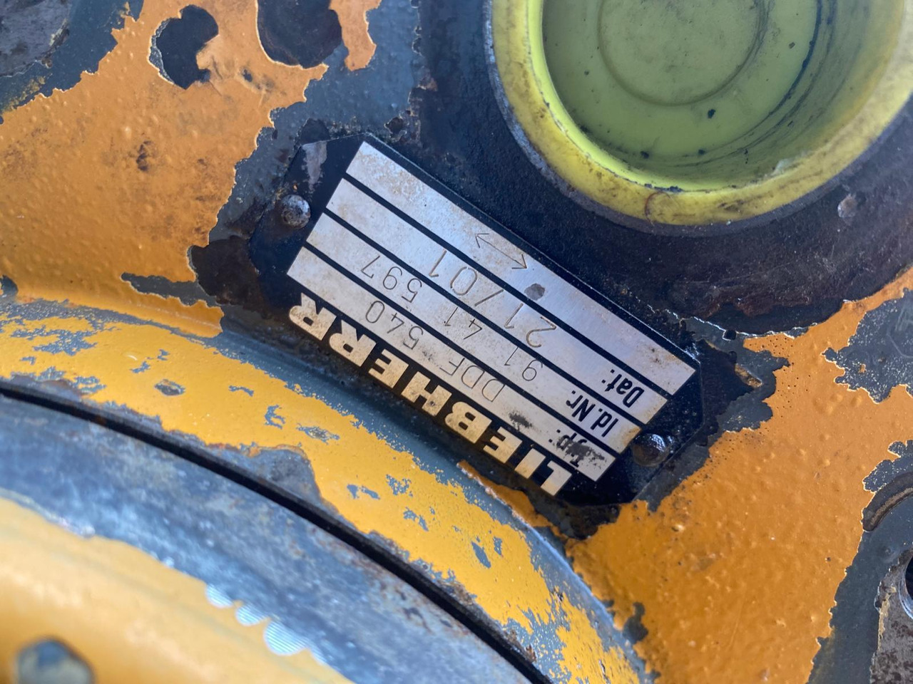 Hydraulik for Entreprenørmaskin Liebherr DDF 540 aus R 964 B: billede 7