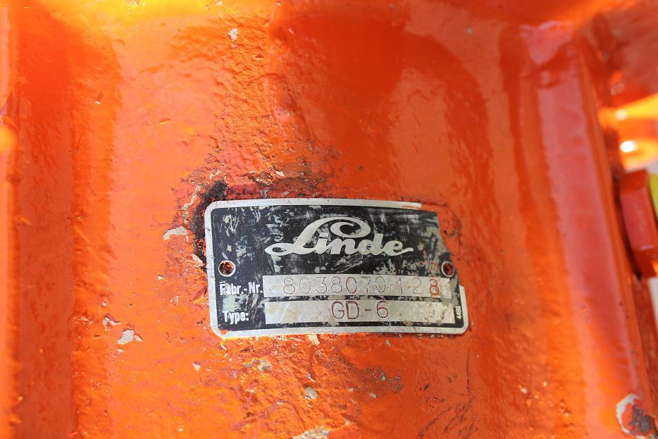 Linde GD 6 - Svingmotor for Entreprenørmaskin: billede 5 Linde GD 6 - Svingmotor for Entreprenørmaskin: billede 5