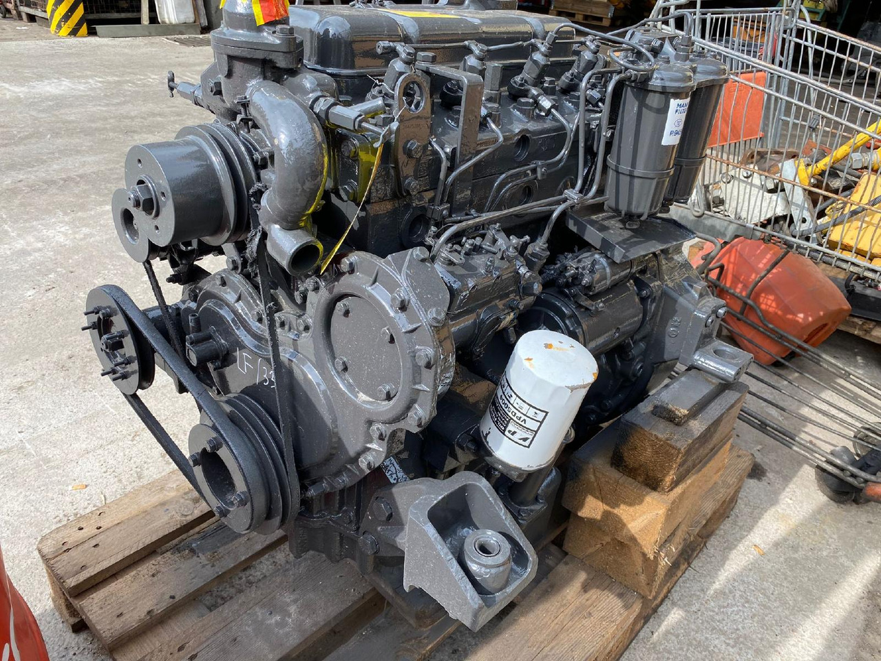 Motor for Entreprenørmaskin Perkins LF 4.248 aus Hanomag 33C: billede 6
