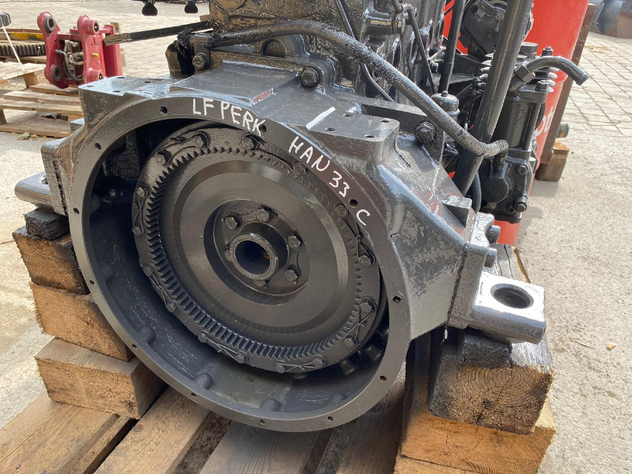 Motor for Entreprenørmaskin Perkins LF 4.248 aus Hanomag 33C: billede 7