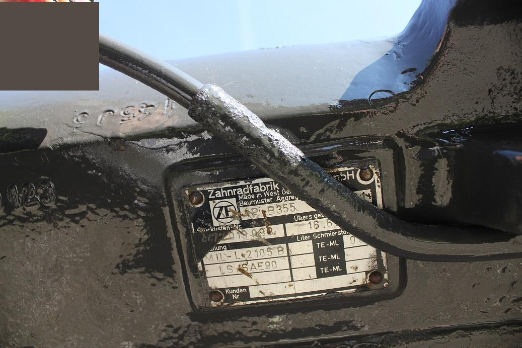 Zeppelin ZM 15 ZF AP B 355 - Aksel og reservedele for Entreprenørmaskin: billede 3 Zeppelin ZM 15 ZF AP B 355 - Aksel og reservedele for Entreprenørmaskin: billede 3