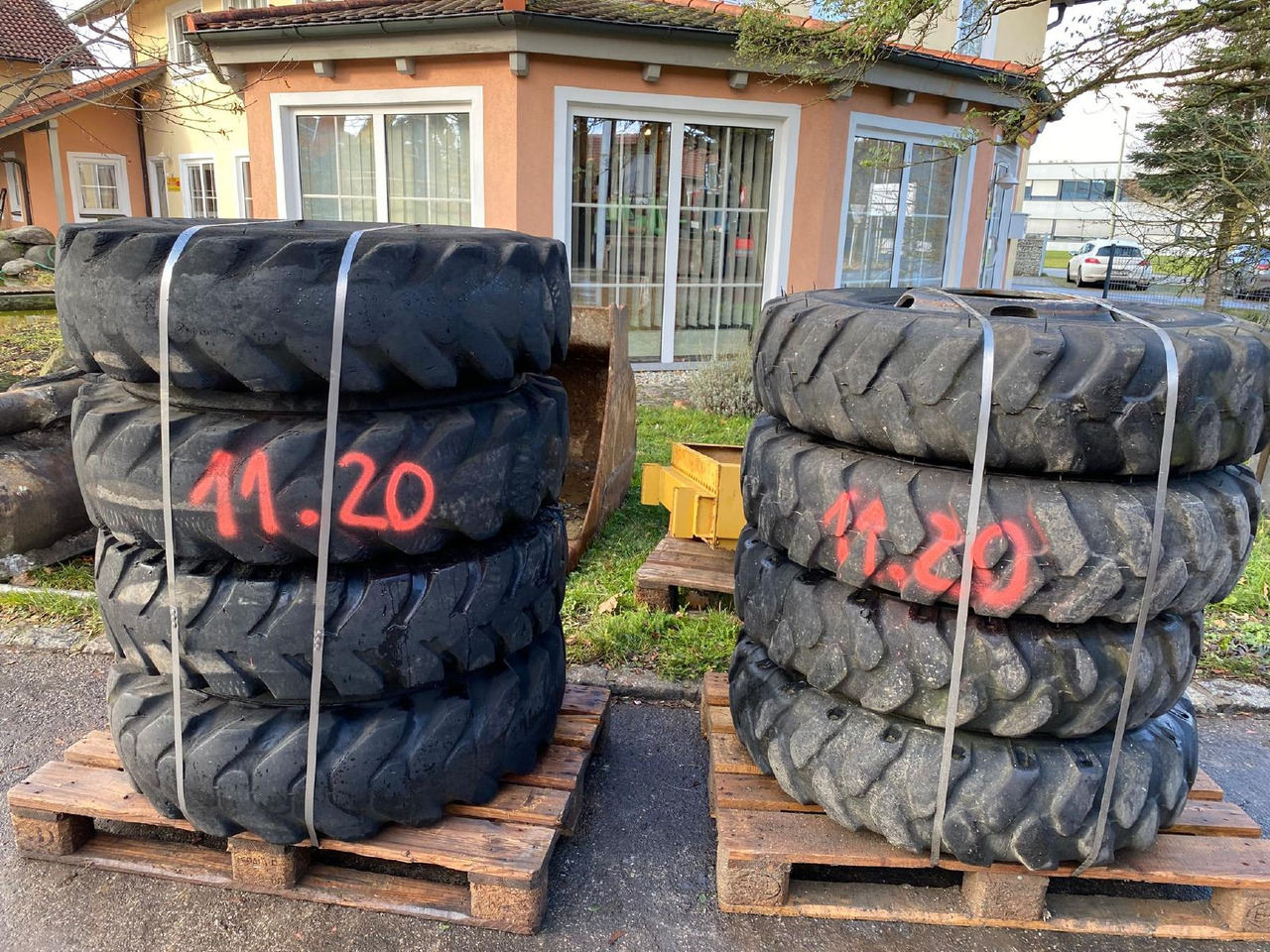 Zeppelin ZM 19 Sennebogen - Komplet hjul for Gravemaskine: billede 4 Zeppelin ZM 19 Sennebogen - Komplet hjul for Gravemaskine: billede 4