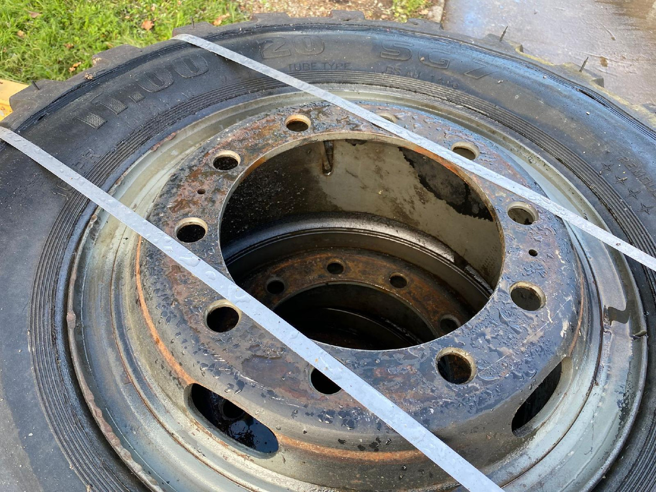 Zeppelin ZM 19 Sennebogen - Komplet hjul for Gravemaskine: billede 5 Zeppelin ZM 19 Sennebogen - Komplet hjul for Gravemaskine: billede 5