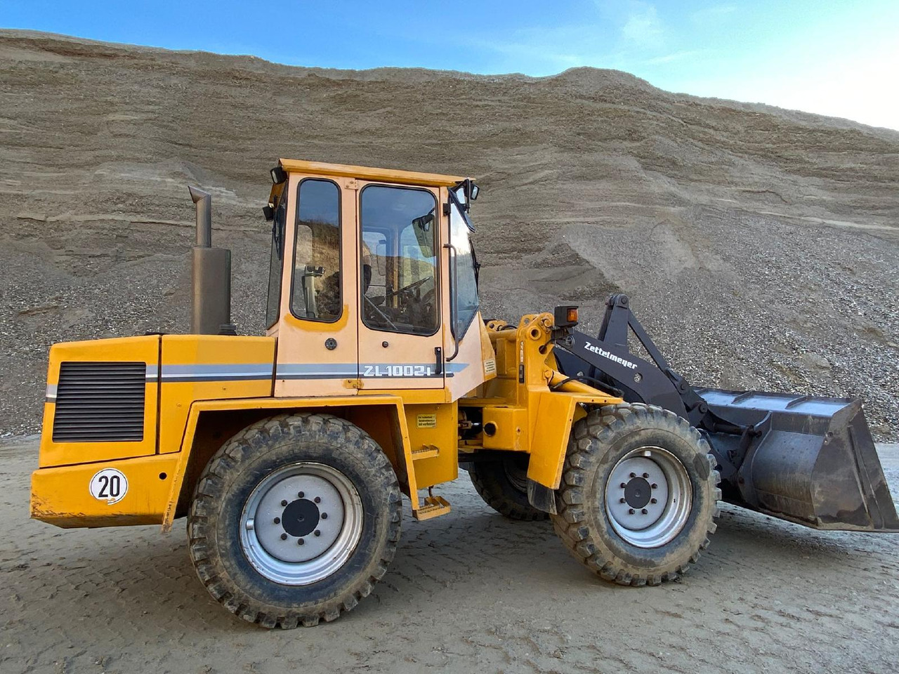 Zettelmeyer ZL 1002 - Gummihjulslæsser: billede 3 Zettelmeyer ZL 1002 - Gummihjulslæsser: billede 3