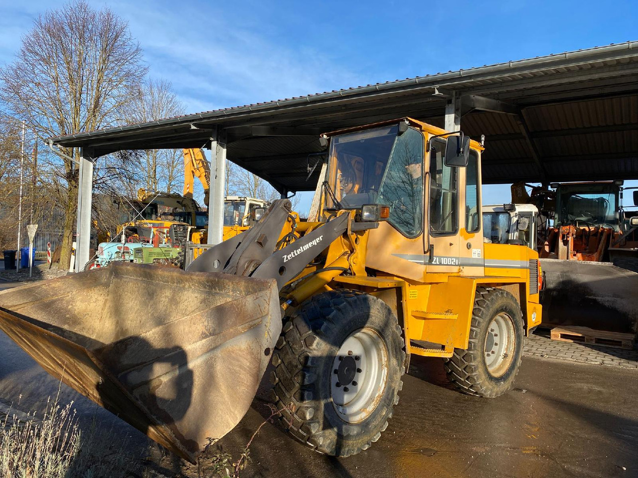 Zettelmeyer ZL 1002 - Gummihjulslæsser: billede 4 Zettelmeyer ZL 1002 - Gummihjulslæsser: billede 4