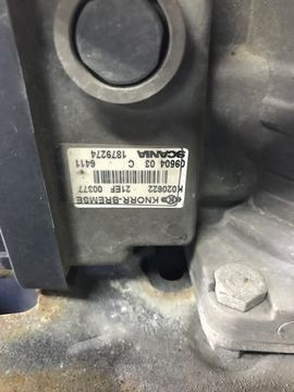 Knorr-Bremse Europa 1827274 Scania R - Bremseventil for Lastbil: billede 2 Knorr-Bremse Europa 1827274 Scania R - Bremseventil for Lastbil: billede 2