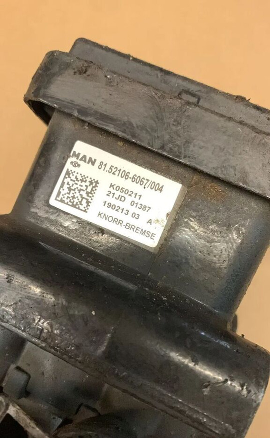 MODULATOR EBS MAN EURO 6 81.52106-6067; K050211 - Bremseventil for Lastbil: billede 2 MODULATOR EBS MAN EURO 6 81.52106-6067; K050211 - Bremseventil for Lastbil: billede 2