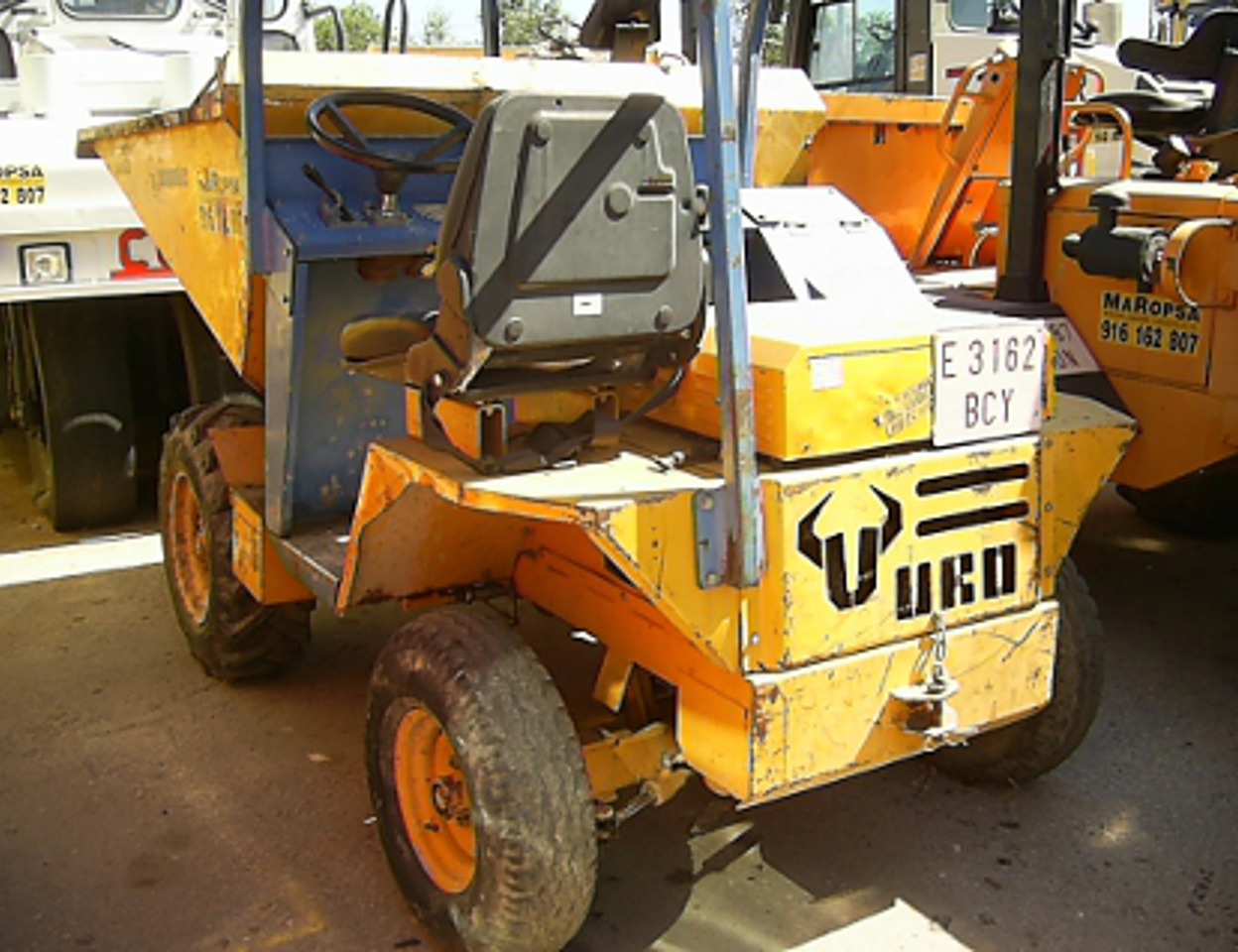 Dumper Descarga Elevada Uromac VK 2000 - Mini Tipvogn: billede 1 Dumper Descarga Elevada Uromac VK 2000 - Mini Tipvogn: billede 1