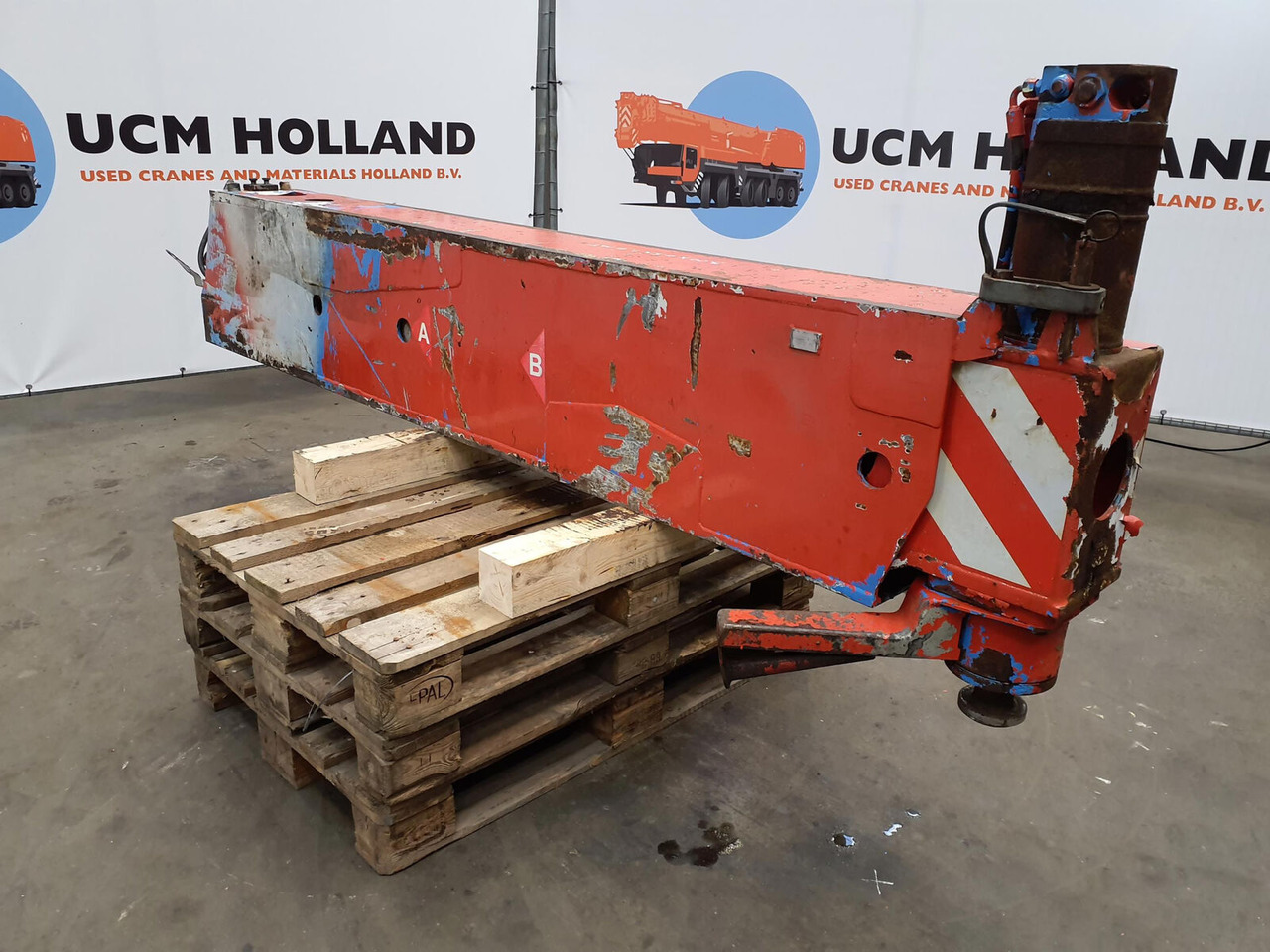 Grove GMK 5130-1 outrigger beam complete front - Affjedring for Mobilkran: billede 1 Grove GMK 5130-1 outrigger beam complete front - Affjedring for Mobilkran: billede 1