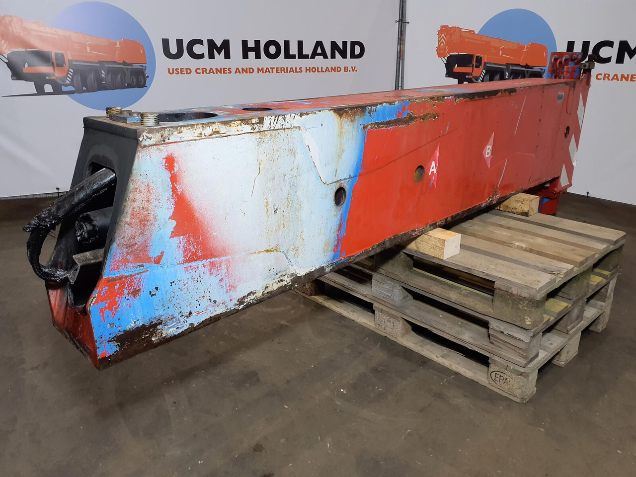 Grove GMK 5130-1 sliding beam complete rear - Affjedring for Mobilkran: billede 4 Grove GMK 5130-1 sliding beam complete rear - Affjedring for Mobilkran: billede 4