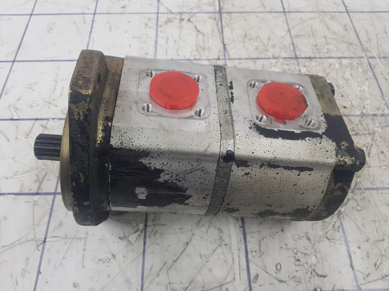 Haldex Haldex Barnes dual gear pump - Hydraulikpumpe for Kran: billede 4 Haldex Haldex Barnes dual gear pump - Hydraulikpumpe for Kran: billede 4