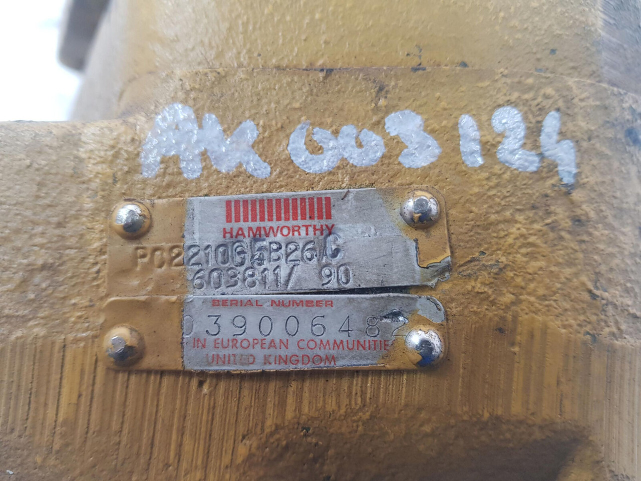 Hamworthy PTO P0222065B26 - Hydraulikpumpe for Kran: billede 5 Hamworthy PTO P0222065B26 - Hydraulikpumpe for Kran: billede 5