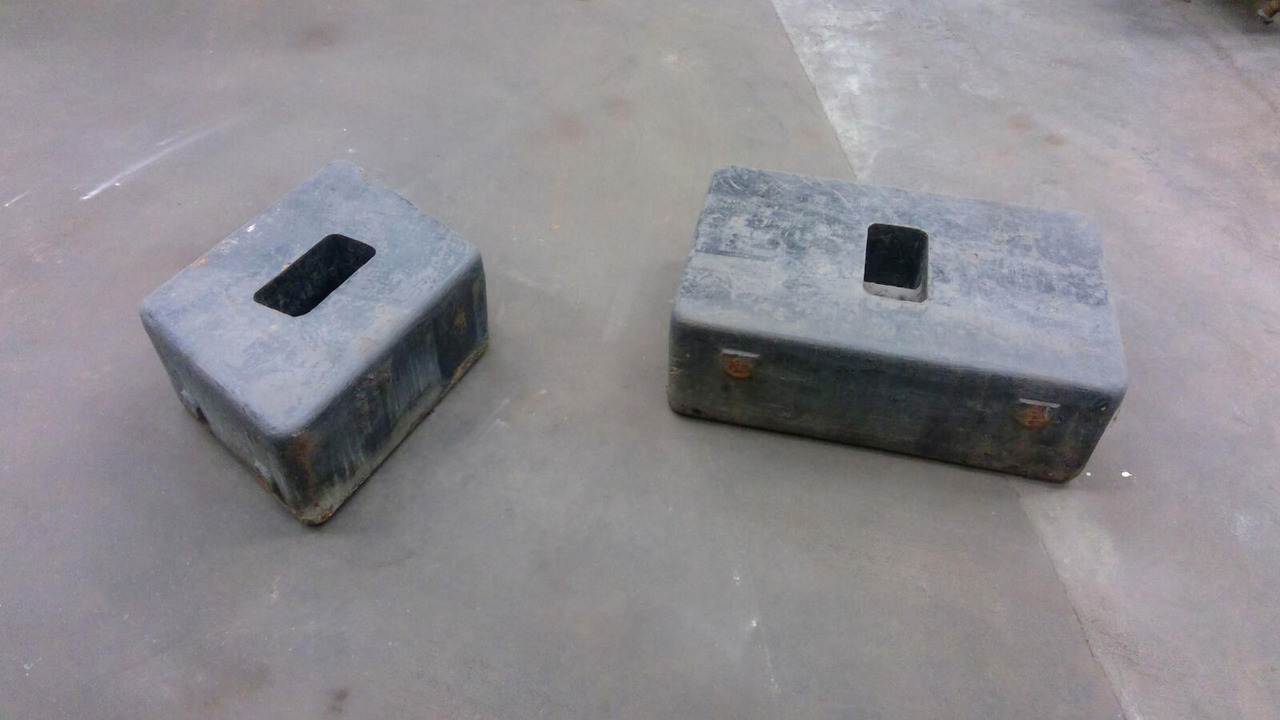 Krupp 70 GMT counterweight - Vægtklods for Mobilkran: billede 1 Krupp 70 GMT counterweight - Vægtklods for Mobilkran: billede 1