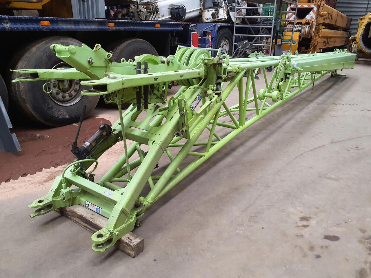 Liebherr LTM 1050-3.1 folding jib 917192908, 916279008 - Bom for Mobilkran: billede 1 Liebherr LTM 1050-3.1 folding jib 917192908, 916279008 - Bom for Mobilkran: billede 1