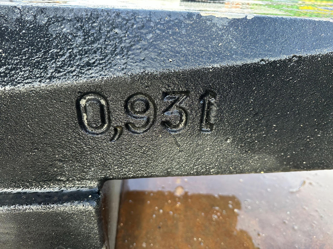 Liebherr LTM 1100-5.2 Counterweight 0,93 ton - Vægtklods for Mobilkran: billede 5 Liebherr LTM 1100-5.2 Counterweight 0,93 ton - Vægtklods for Mobilkran: billede 5