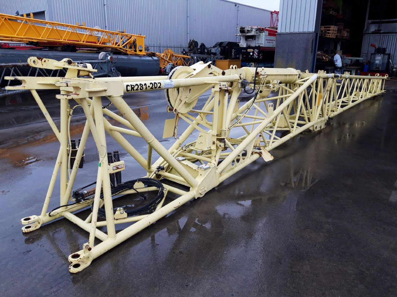 Liebherr LTM 1160-5.1 single folding hydro jib 963547908, 963889908, 914882108, 963486708 - Bom for Mobilkran: billede 2 Liebherr LTM 1160-5.1 single folding hydro jib 963547908, 963889908, 914882108, 963486708 - Bom for Mobilkran: billede 2
