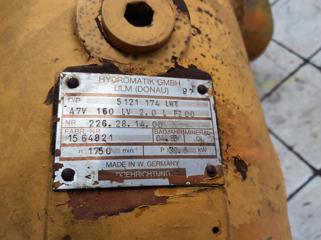 Hydraulikpumpe for Kran Liebherr LTM 1160 Variable pump: billede 7 Hydraulikpumpe for Kran Liebherr LTM 1160 Variable pump: billede 7