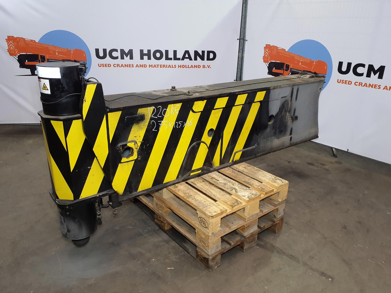 Liebherr LTM 1200/1 sliding beam rear pre assembled - Affjedring for Kran: billede 2 Liebherr LTM 1200/1 sliding beam rear pre assembled - Affjedring for Kran: billede 2