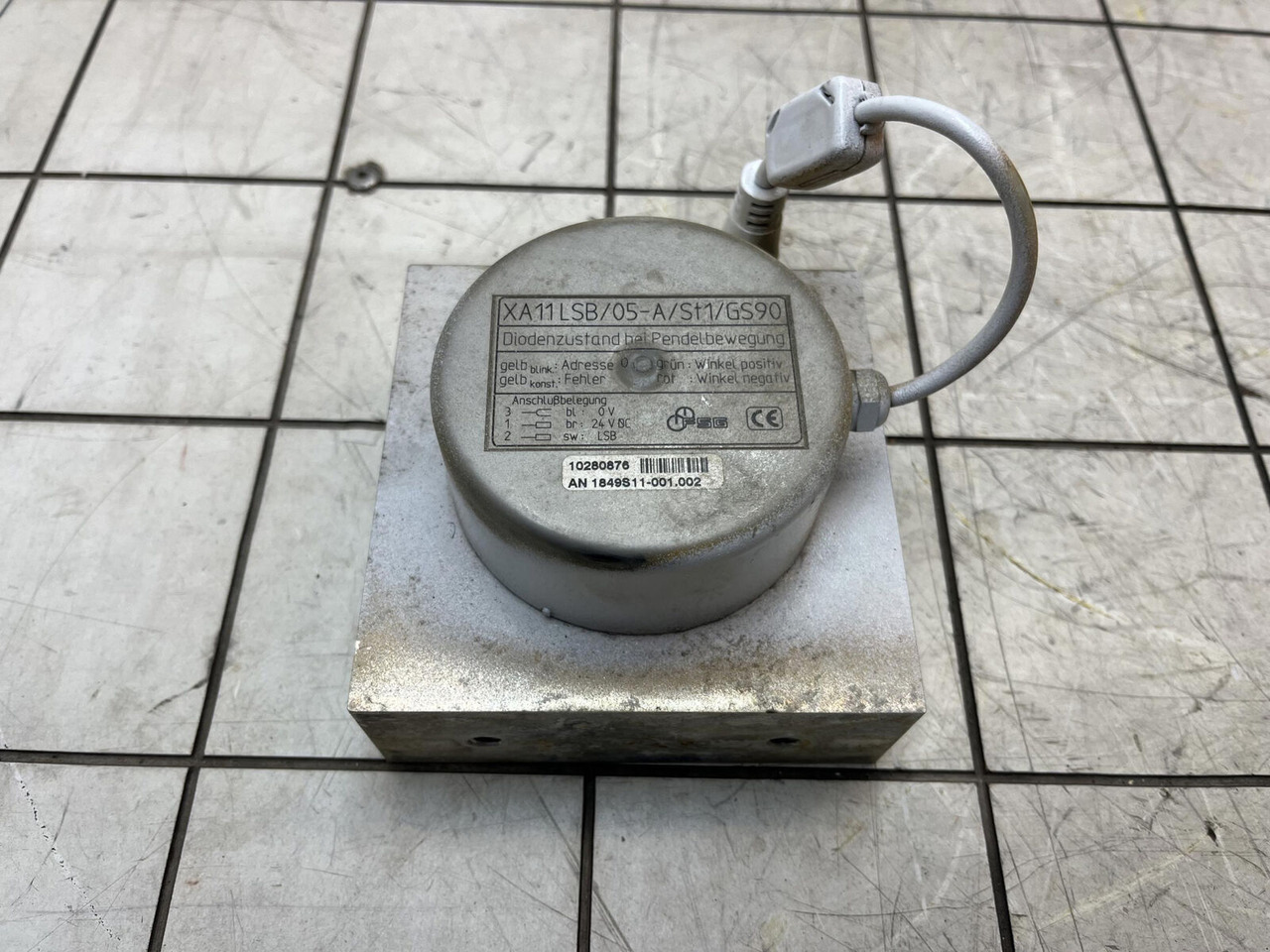 Liebherr LTM 1400-7.1 angle transmitter - Sensor for Mobilkran: billede 1 Liebherr LTM 1400-7.1 angle transmitter - Sensor for Mobilkran: billede 1