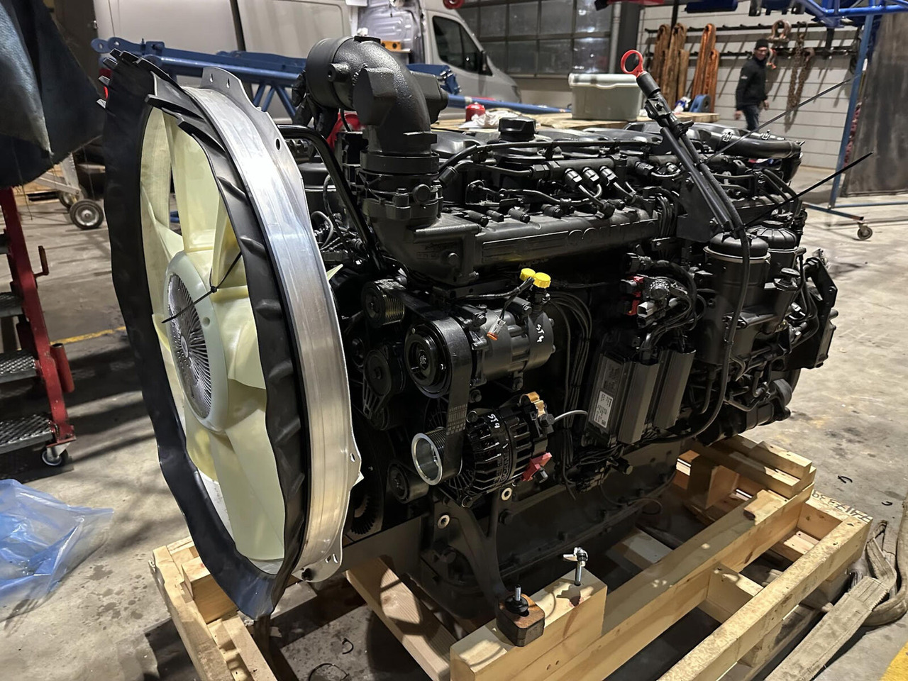 Scania Demag AC 220-1, AC 5.220-1 Scania DC13 313A motor - Motor for Kran: billede 2 Scania Demag AC 220-1, AC 5.220-1 Scania DC13 313A motor - Motor for Kran: billede 2