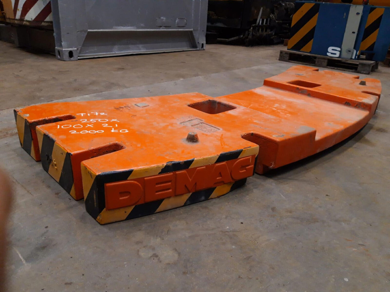 Terex AC 155 counterweight 2,0 ton - Vægtklods for Mobilkran: billede 2 Terex AC 155 counterweight 2,0 ton - Vægtklods for Mobilkran: billede 2