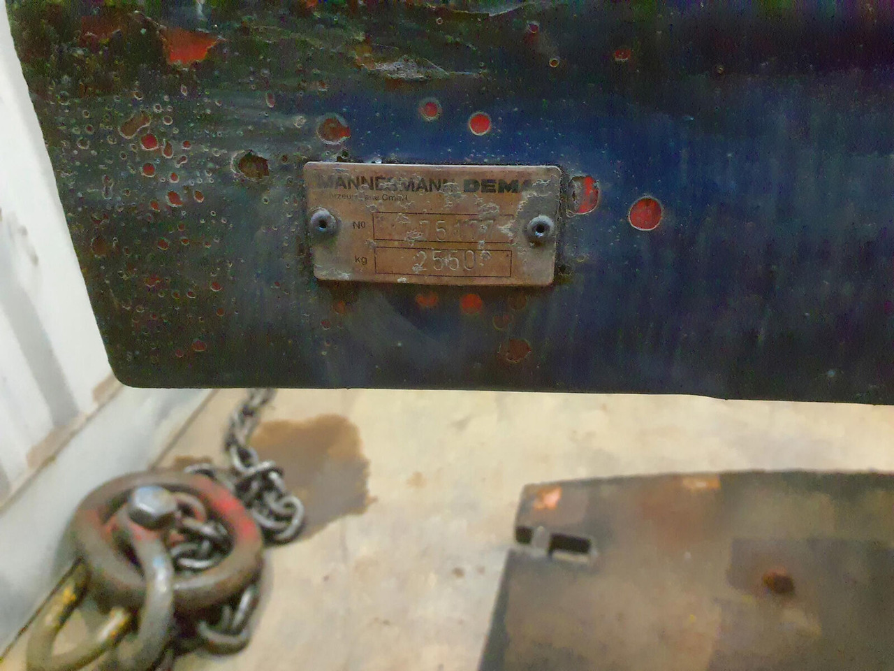 Terex AC 205 Counterweight 2,55 ton - Vægtklods for Mobilkran: billede 5 Terex AC 205 Counterweight 2,55 ton - Vægtklods for Mobilkran: billede 5