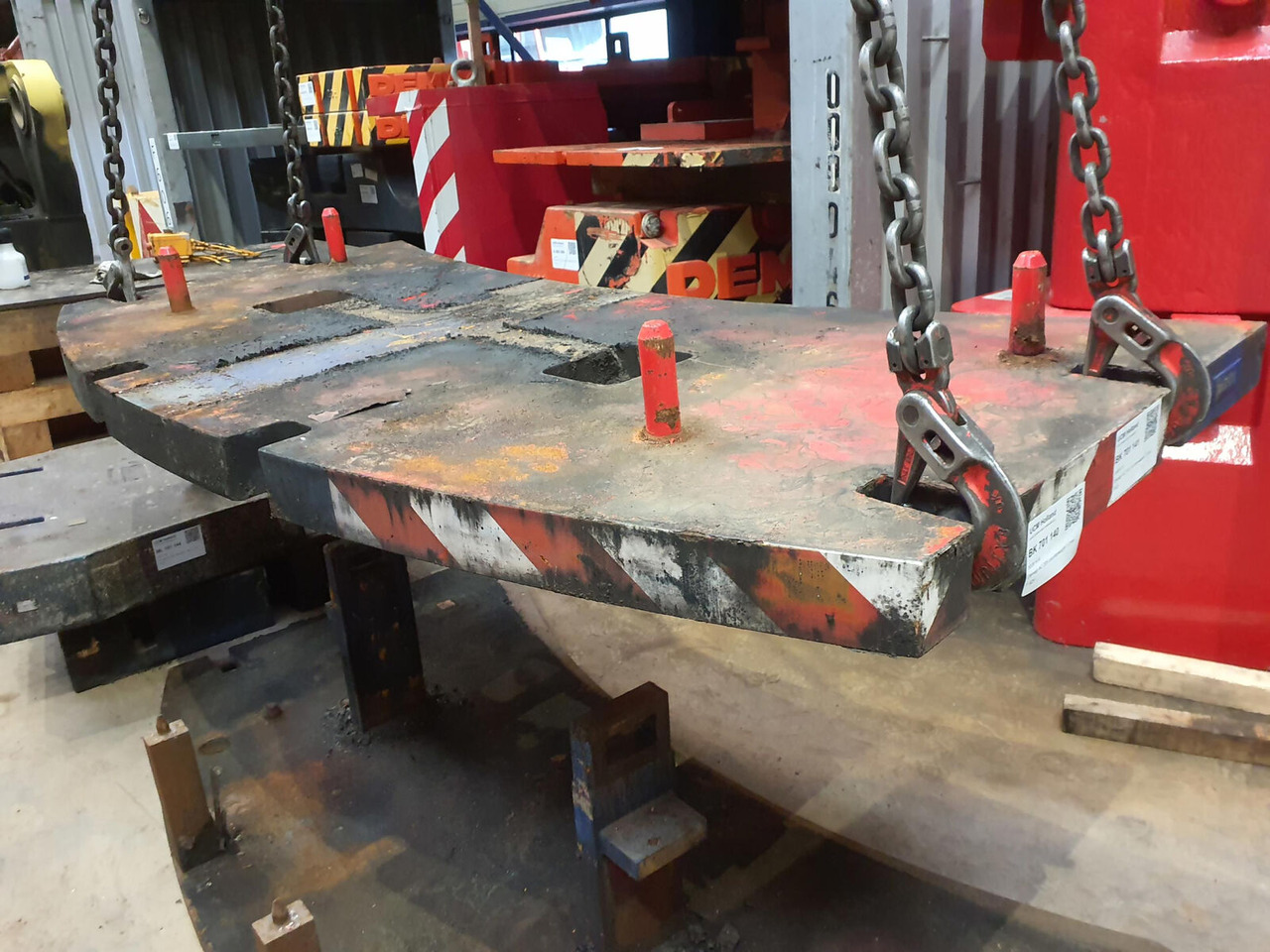 Terex AC 205 Counterweight 2,55 ton - Vægtklods for Mobilkran: billede 1 Terex AC 205 Counterweight 2,55 ton - Vægtklods for Mobilkran: billede 1