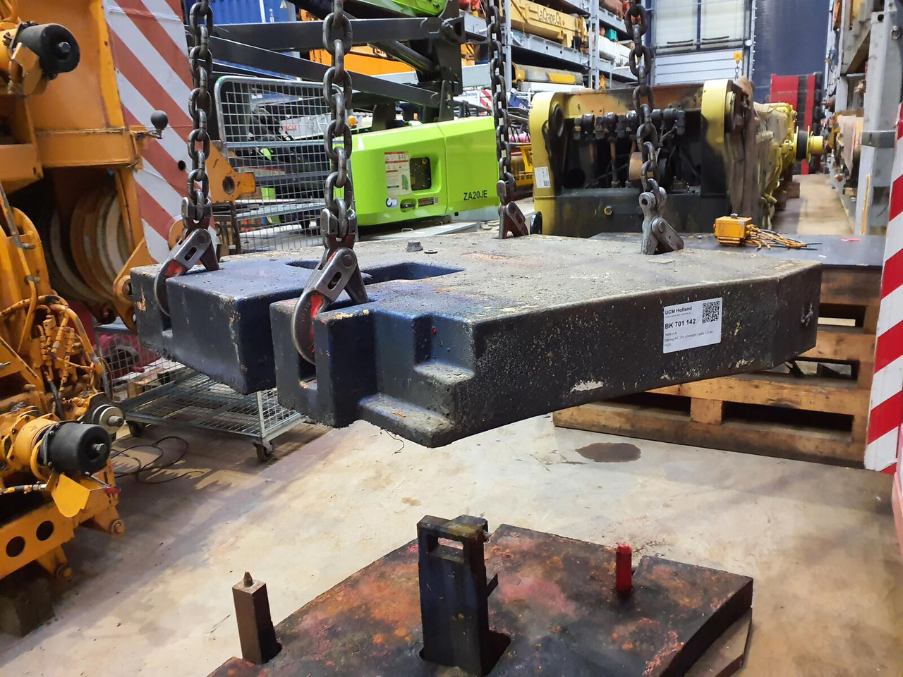 Terex AC 205 counterweight left side 1,9 ton - Vægtklods for Mobilkran: billede 3 Terex AC 205 counterweight left side 1,9 ton - Vægtklods for Mobilkran: billede 3