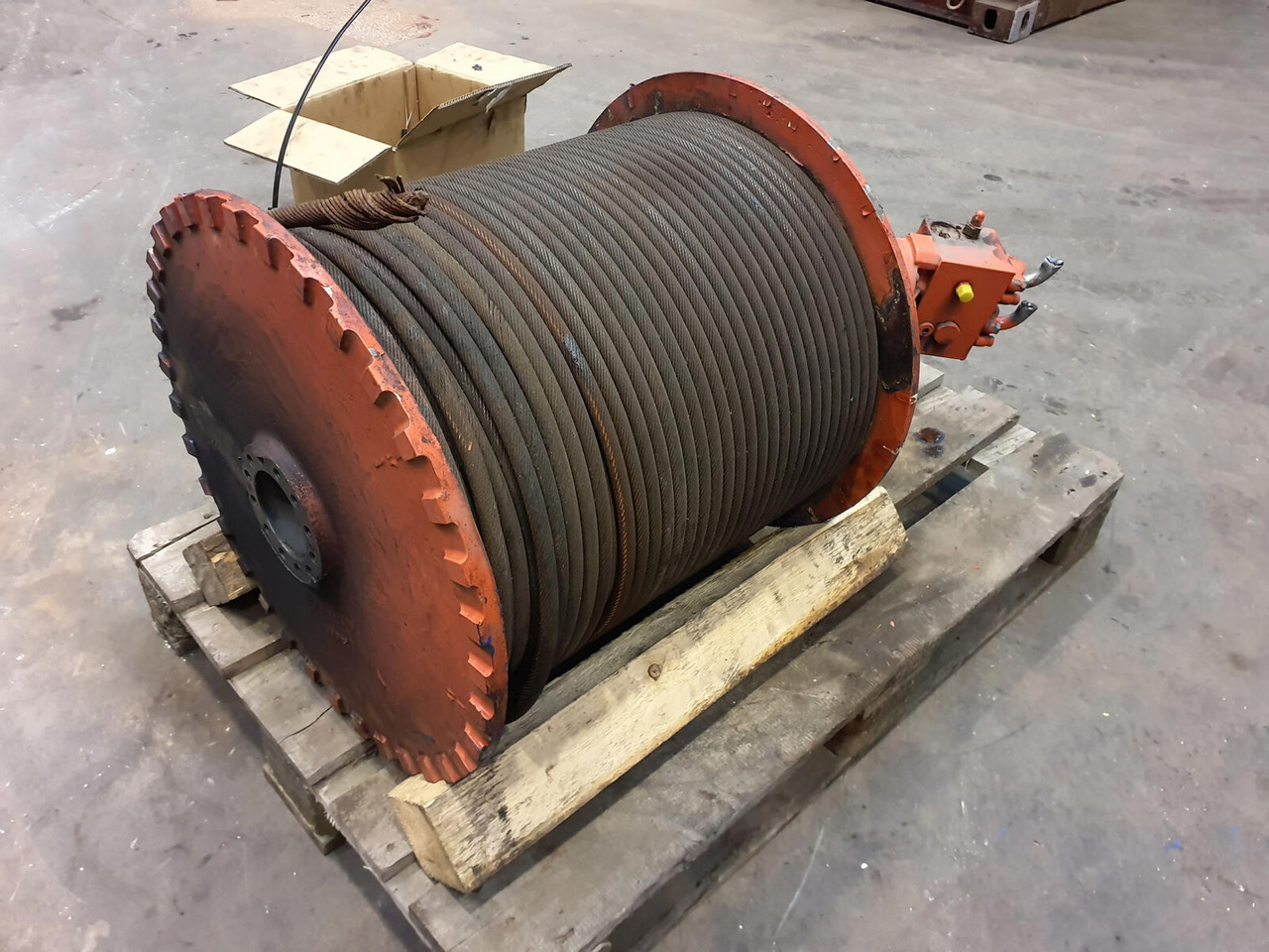 Terex AC 50 winch complete - Spil for Kran: billede 4 Terex AC 50 winch complete - Spil for Kran: billede 4