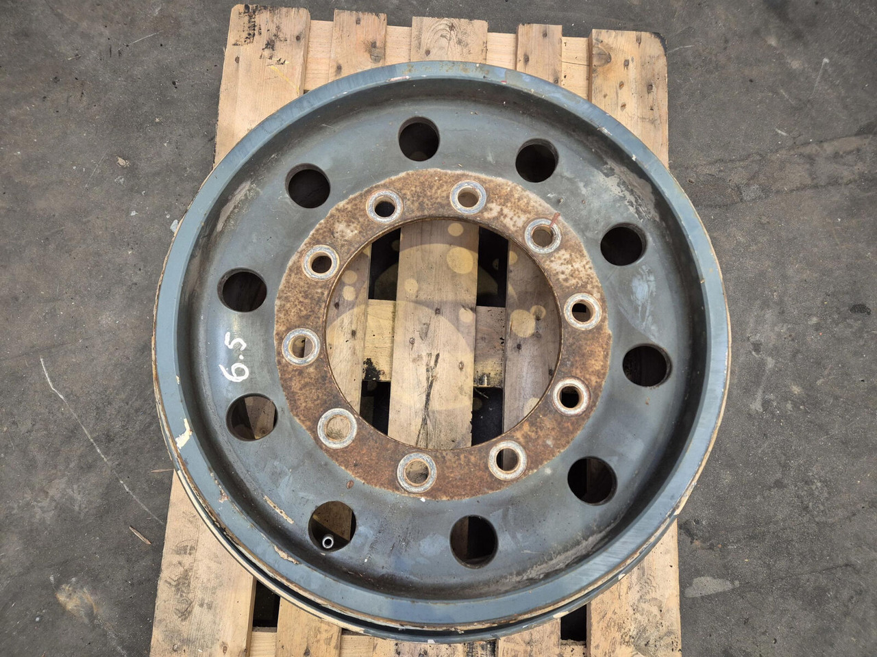 Terex Rim 445/95R25 10 6.5 3p - Fælg for Kran: billede 2 Terex Rim 445/95R25 10 6.5 3p - Fælg for Kran: billede 2